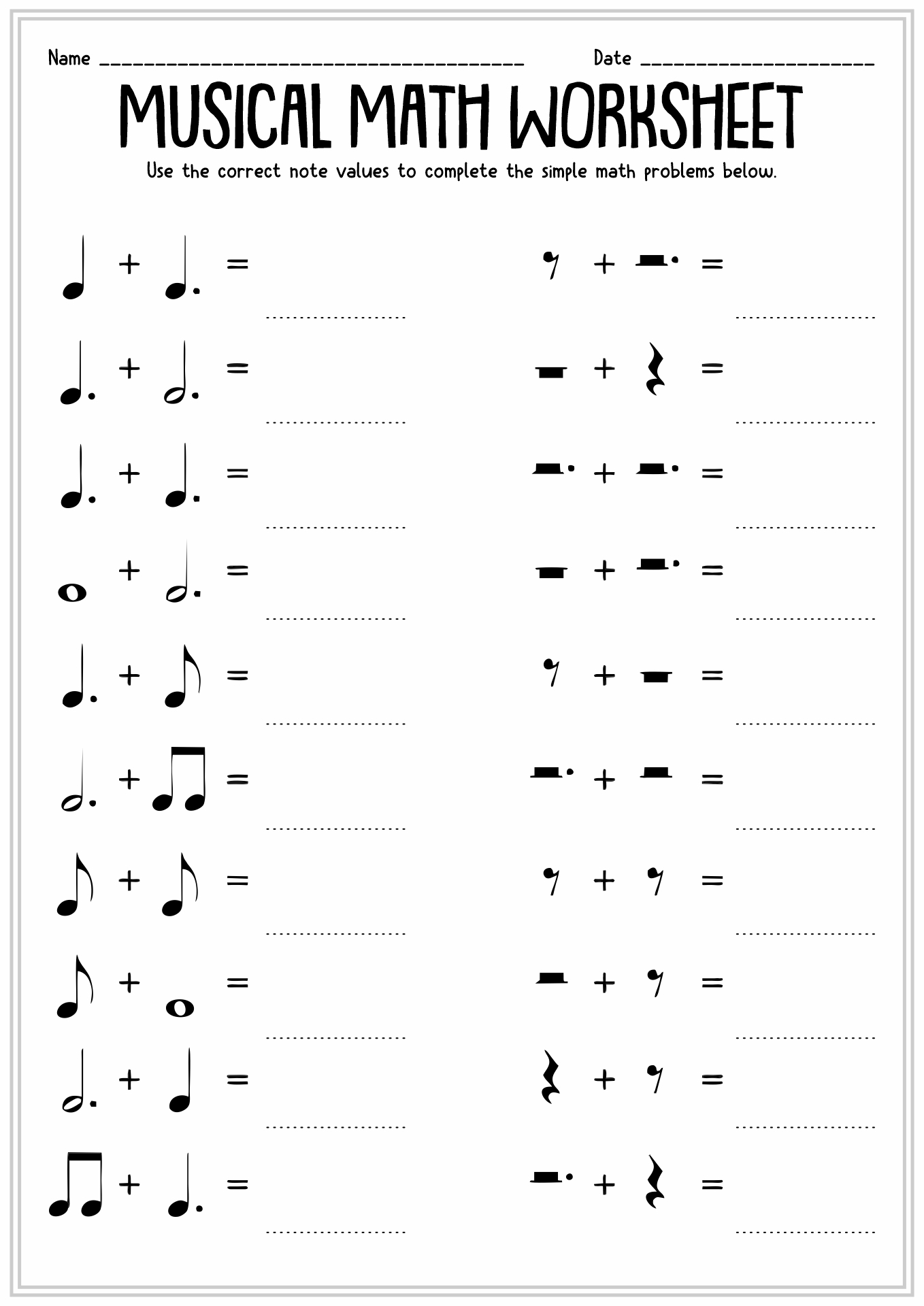 Music At Chadwell Year 3 Music Maths And CODE Breaker For Reading Worksheets Library