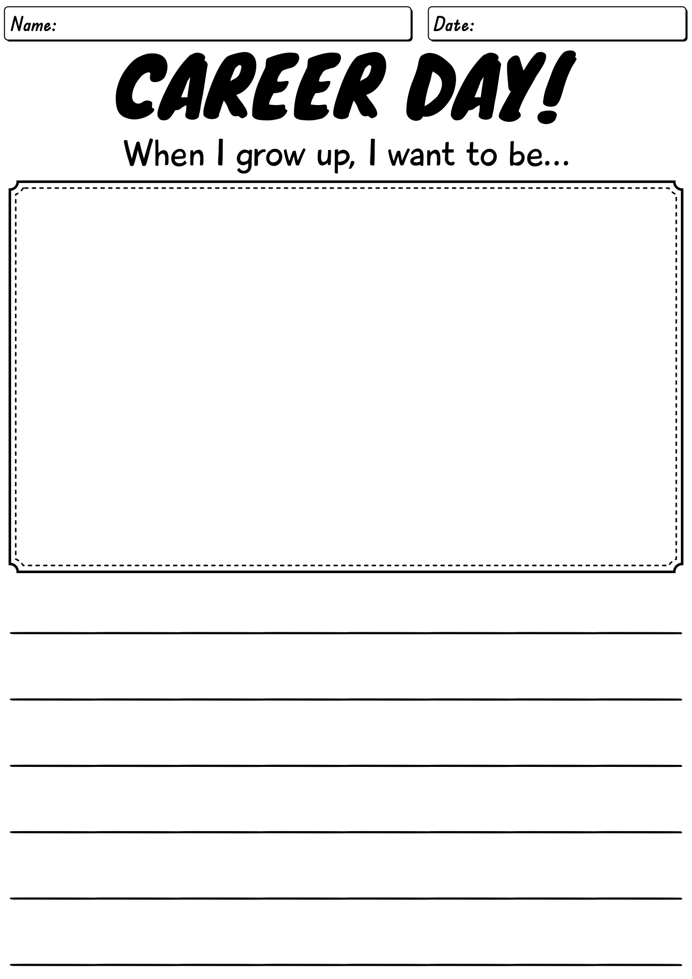 13 Career Activities Worksheets Free PDF At Worksheeto