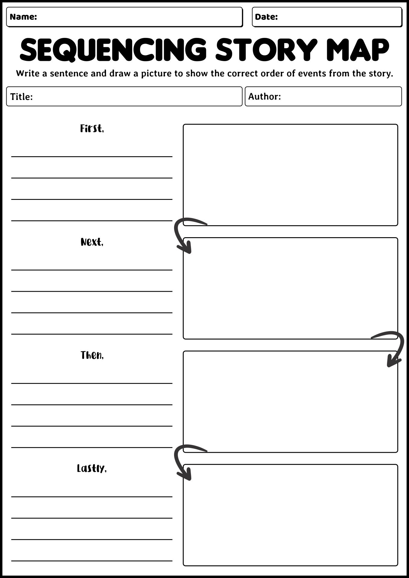14 Story Sequencing Worksheets 3rd Grade 14 Story Sequencing Worksheets 3rd Grade