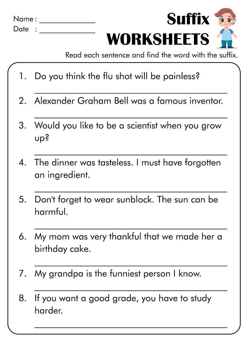 19 Free Printable Prefix Worksheets 4th Grade Free PDF At Worksheeto