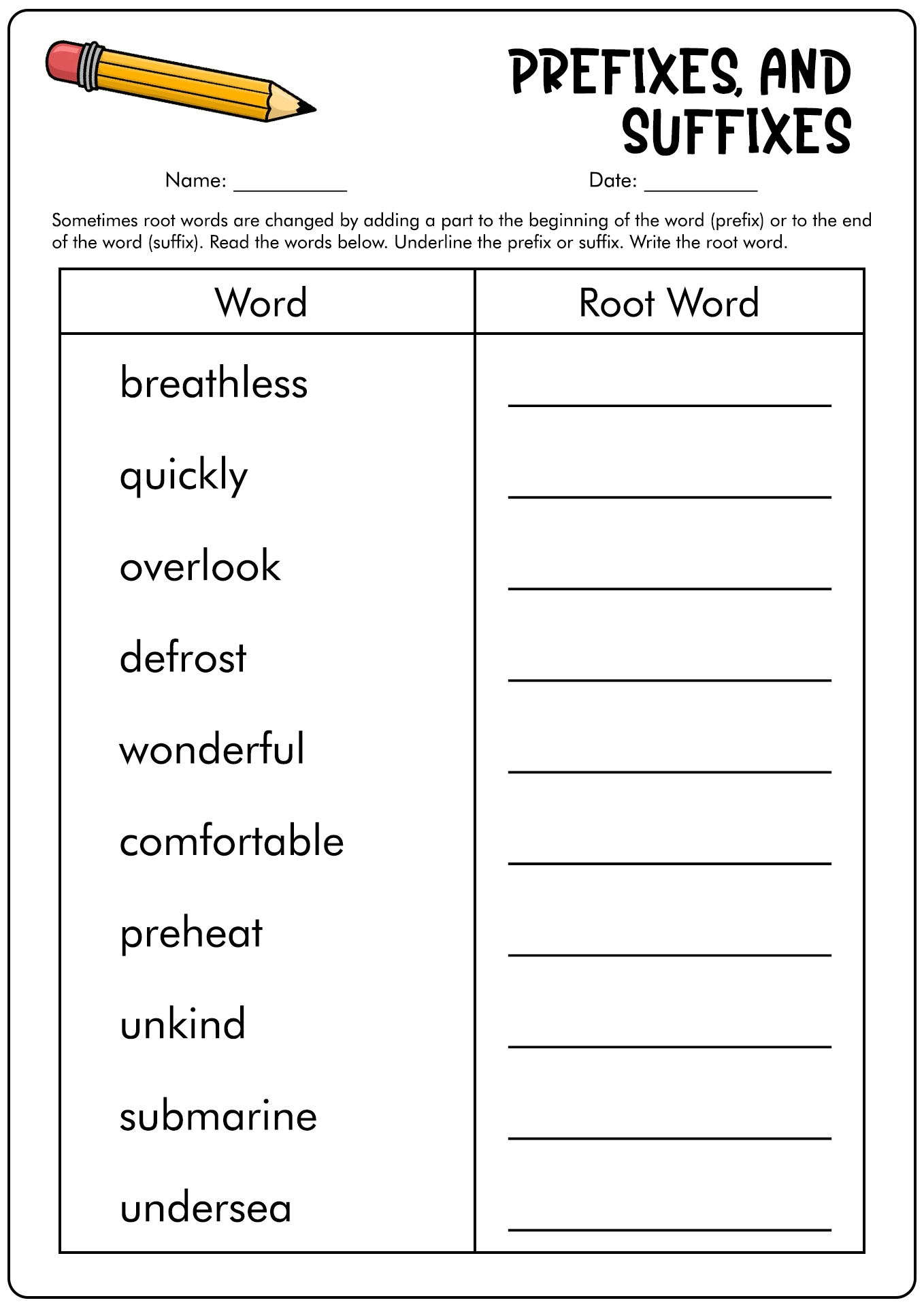 19 Free Printable Prefix Worksheets 4th Grade Free PDF At Worksheets Library 19 Free Printable Prefix Worksheets 4th Grade Free PDF At Worksheets Library