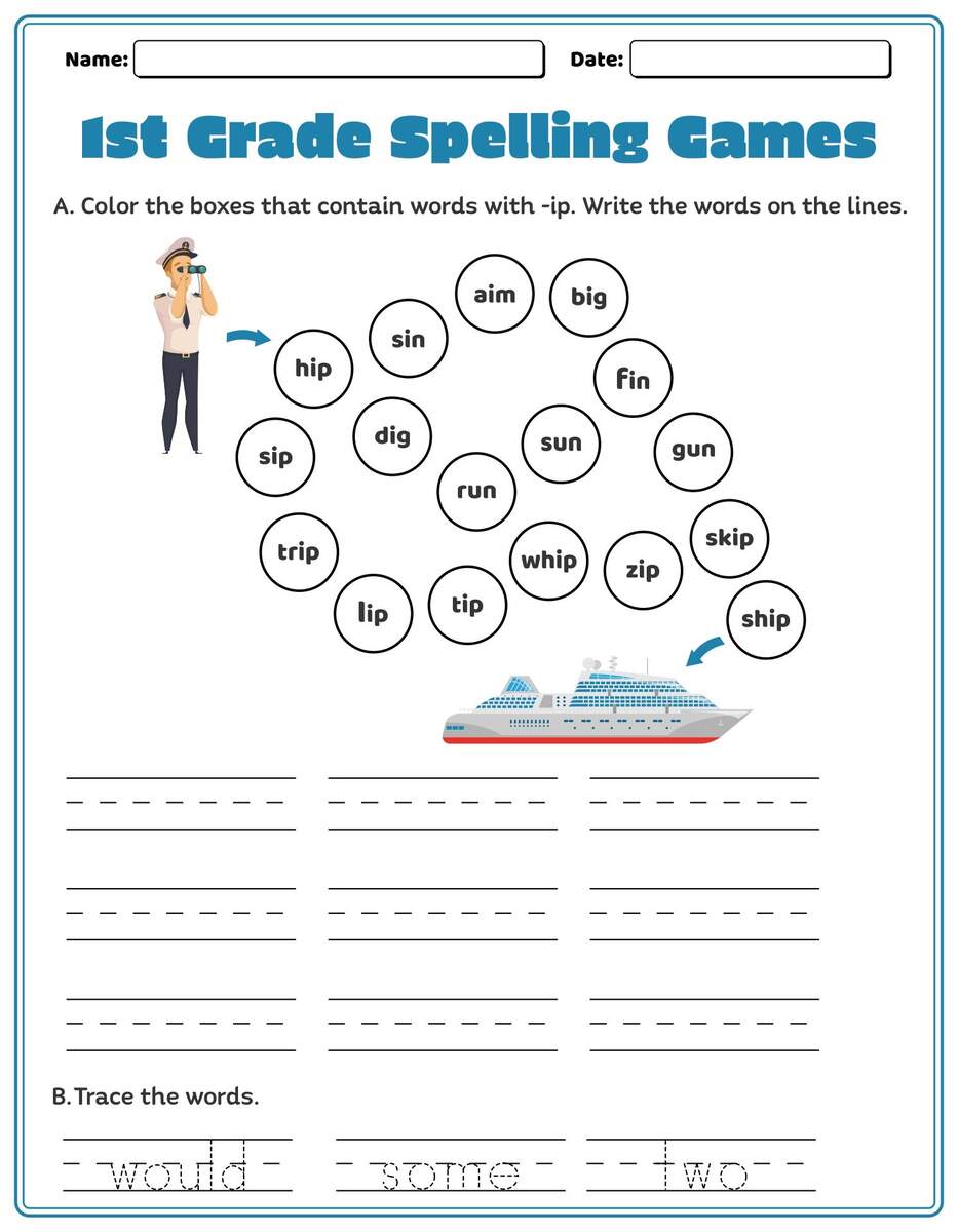 1st Grade Spelling Games 10 Free PDF Printables Printablee 1st Grade Spelling Games 10 Free PDF Printables Printablee