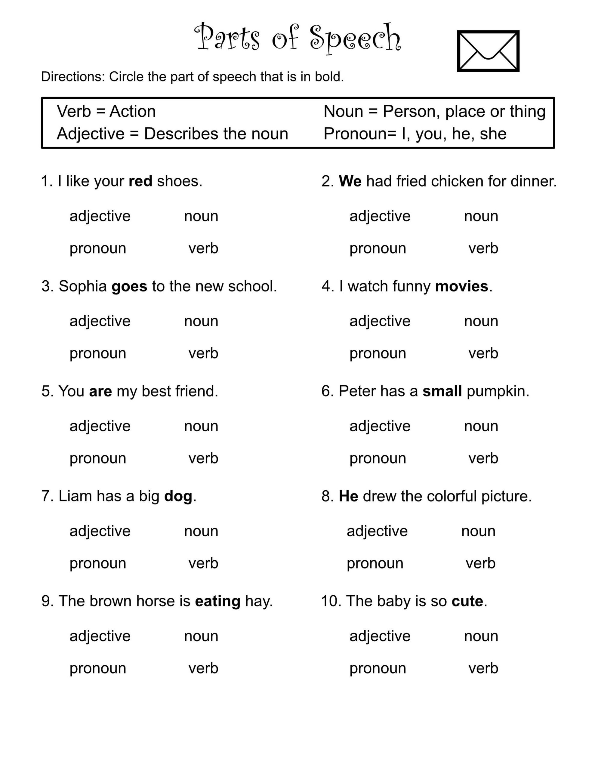 1st Through 3rd Grade Parts Of Speech Worksheets Verbs Nouns Adjectives Pronouns Printable Etsy Sweden 1st Through 3rd Grade Parts Of Speech Worksheets Verbs Nouns Adjectives Pronouns Printable Etsy Sweden