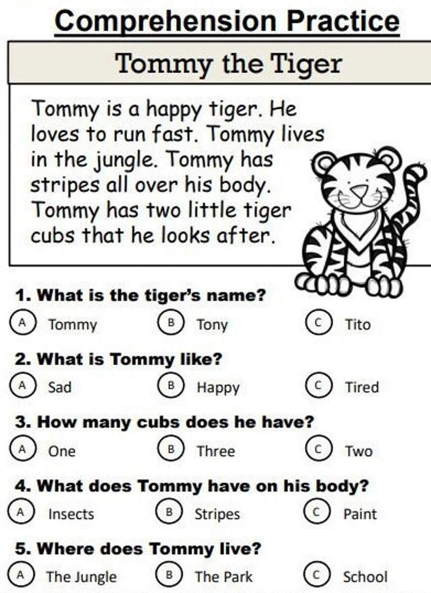 Free Second Grade Reading Comprehension Worksheet With Questions Worksheets Library