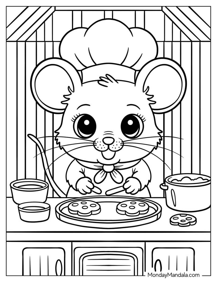 31 Mouse Coloring Pages Free PDF Printables