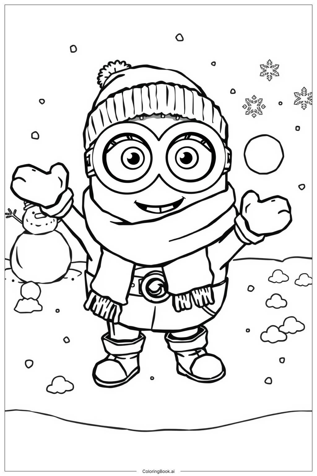 33 Minion Coloring Pages Free PDF PNG Printables