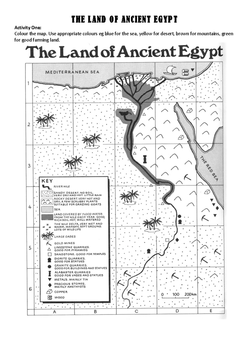 3a Ancient Egypt Map Nile Activity Worksheet Studocu 3a Ancient Egypt Map Nile Activity Worksheet Studocu