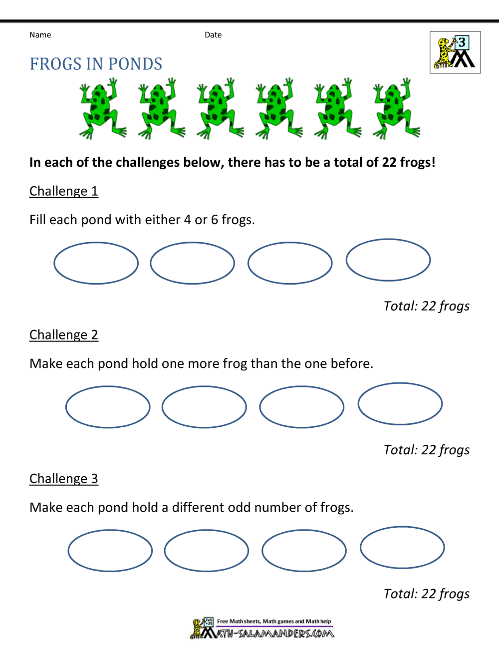 3rd Grade Math Problems