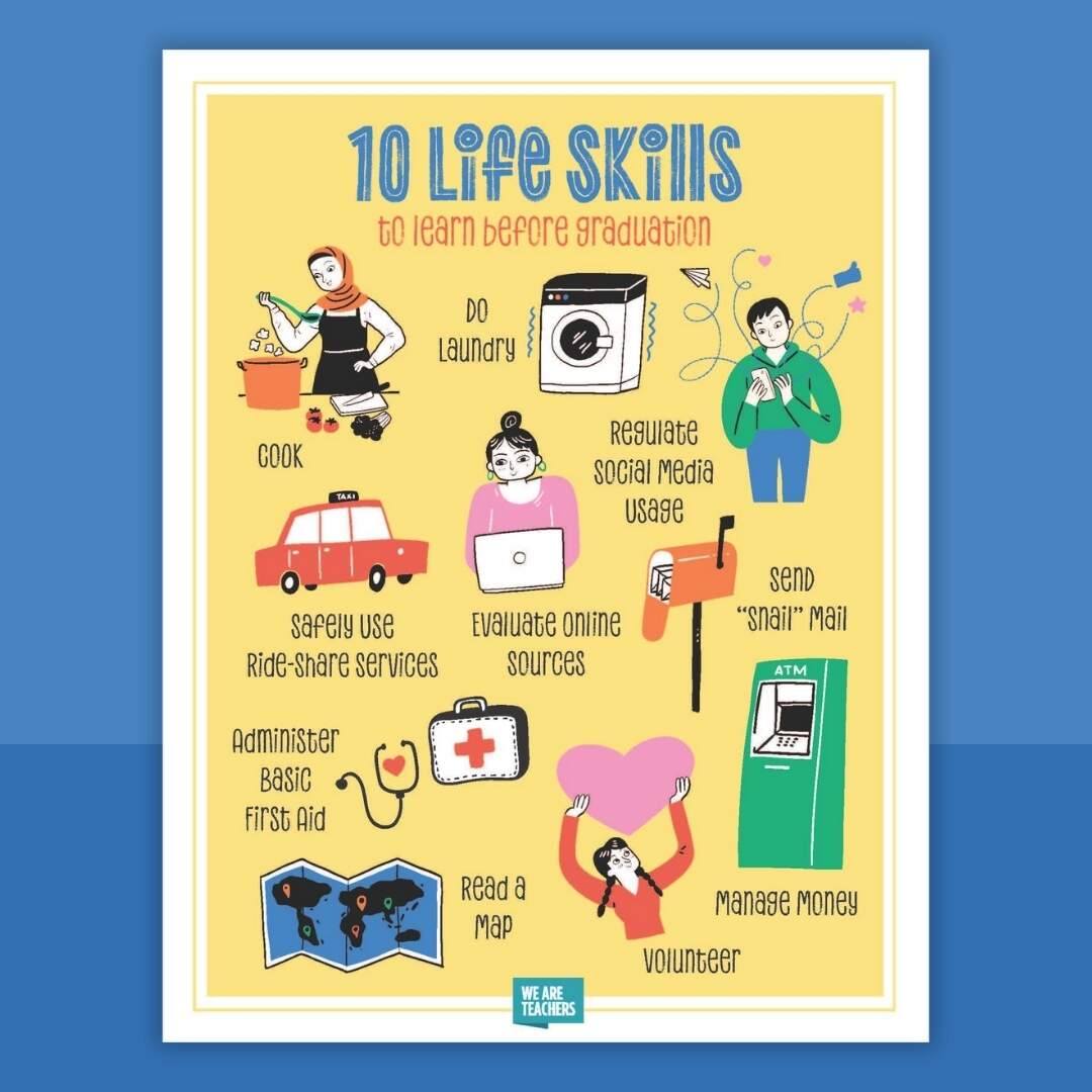 42 Important Life Skills For Teens