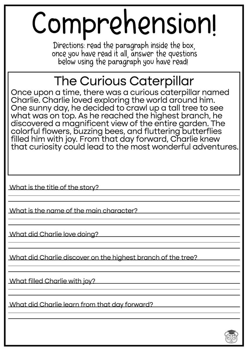 5 Printable Reading Comprehension English Worksheets Ages 4 7 KG1 To Grade 2 Etsy Israel 5 Printable Reading Comprehension English Worksheets Ages 4 7 KG1 To Grade 2 Etsy Norway