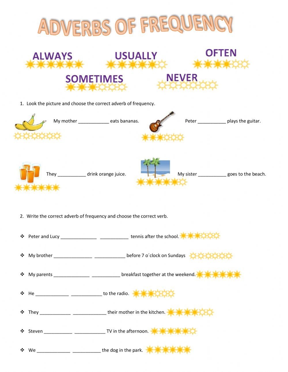 7 Adverb Of Frequency Ideas Teaching English Adverbs English Lessons