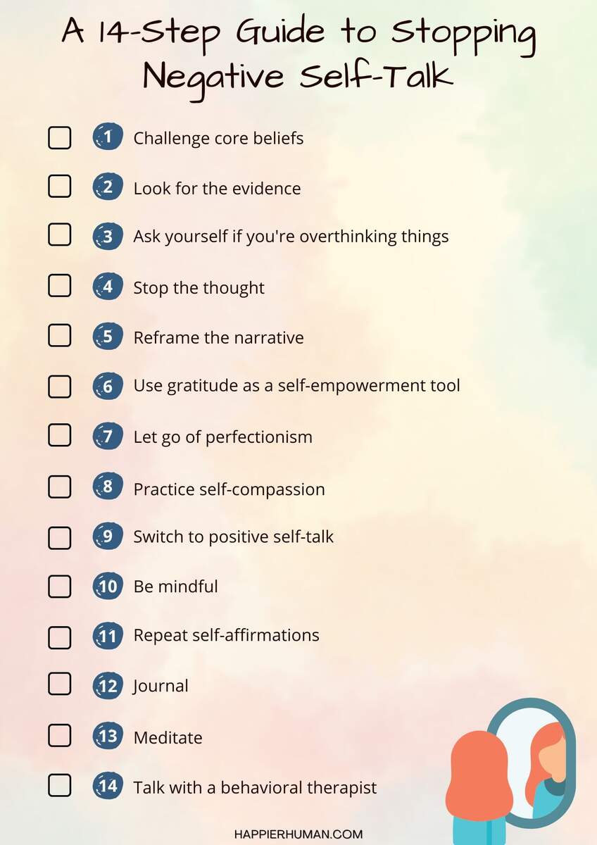 Positive Self Talk Worksheet For Kids Your Therapy Source