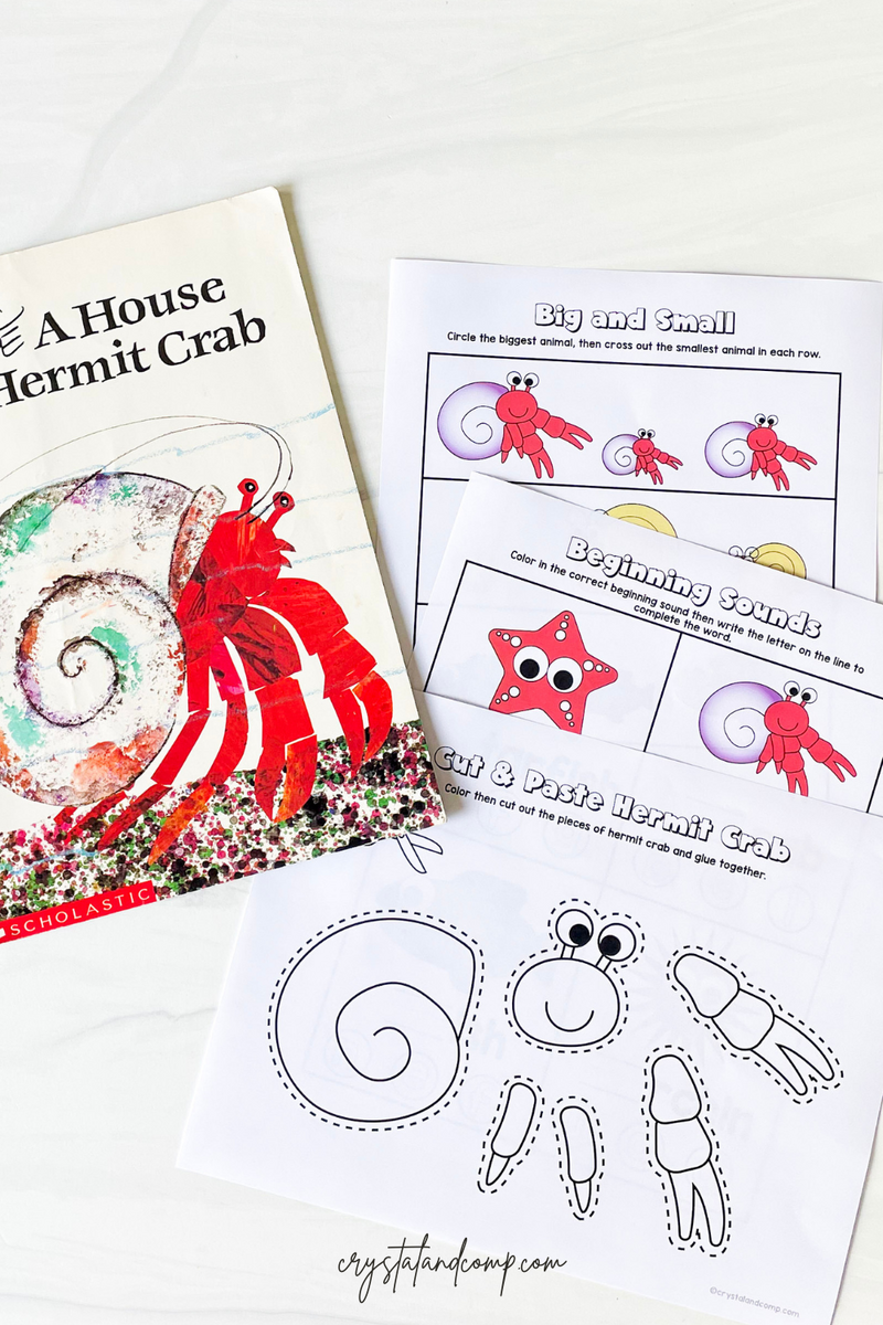 A House For Hermit Crab Printables Free A House For Hermit Crab Printables Free
