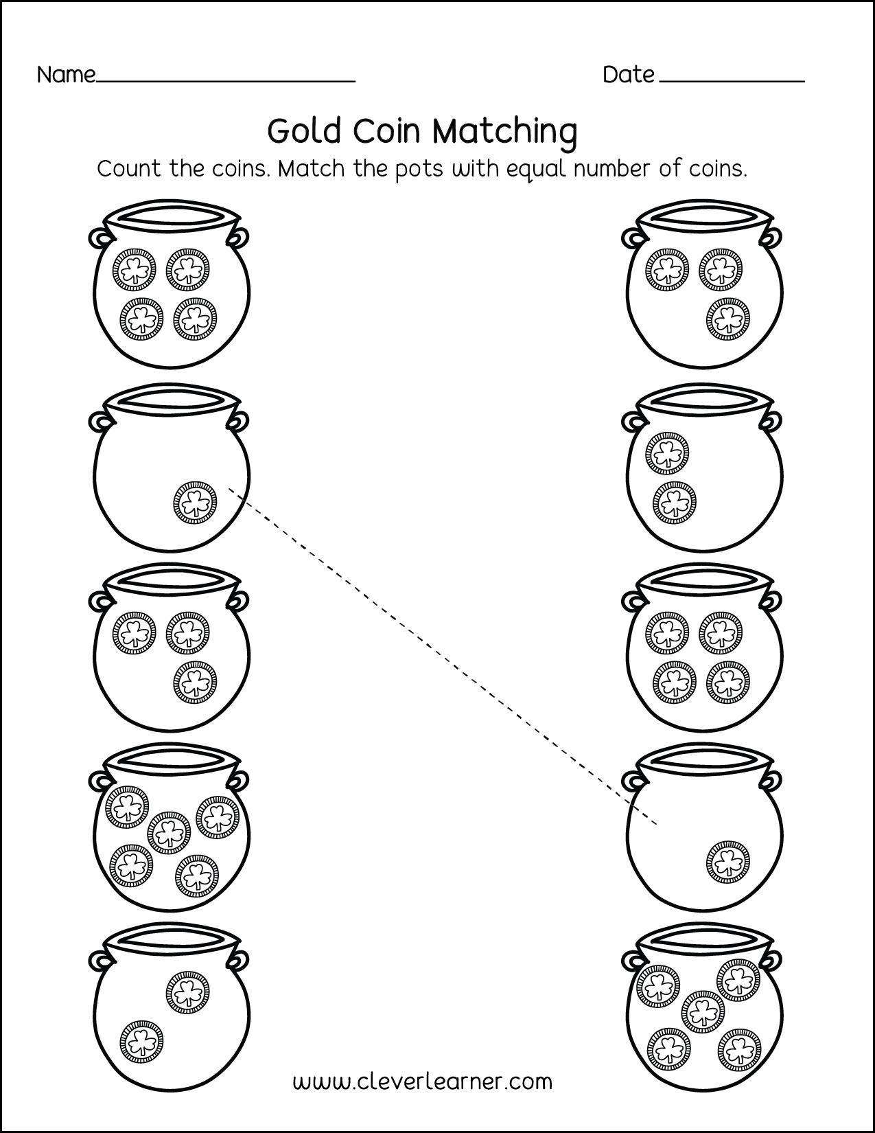 St Patrick S Day Maze Worksheet Free Printable Digital PDF