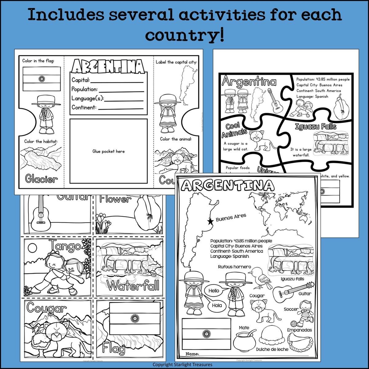 All About South America Complete Unit With Activities For Early Readers Made By Teachers All About South America Complete Unit With Activities For Early Readers Made By Teachers