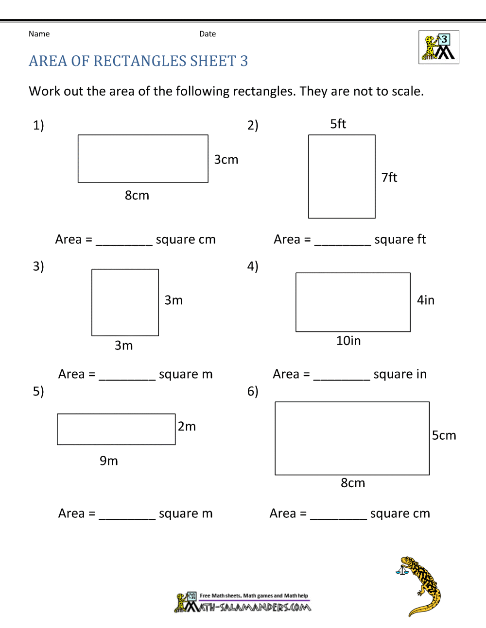 Area Of Rectangle Worksheets Area And Perimeter Of Composite Shapes K12 Math Worksheets