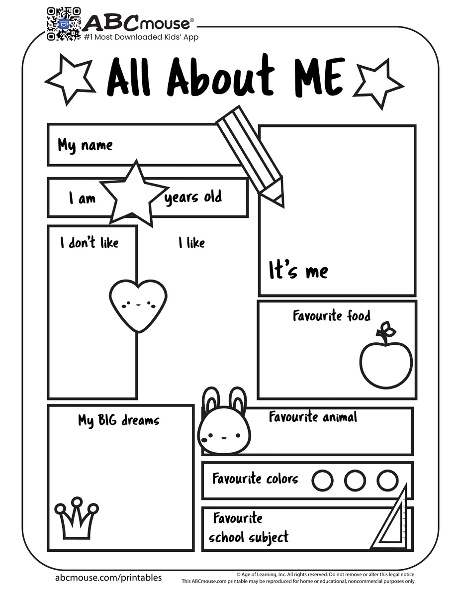 Back To School Worksheets For Kids ABCmouse Printable Pets Animals Activity Worksheets For Grade 1 2 3 Made By Teachers