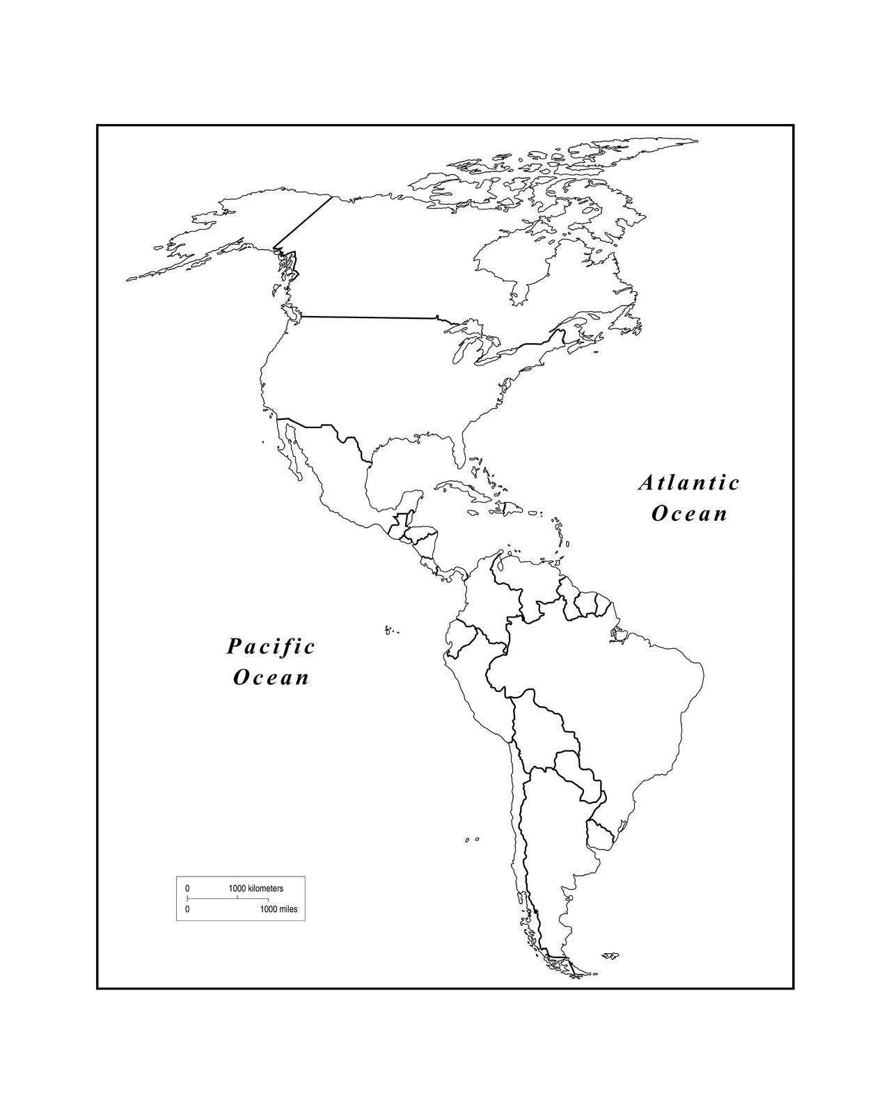 Blank Map Of Western Hemisphere Free Printable World Map Bundle