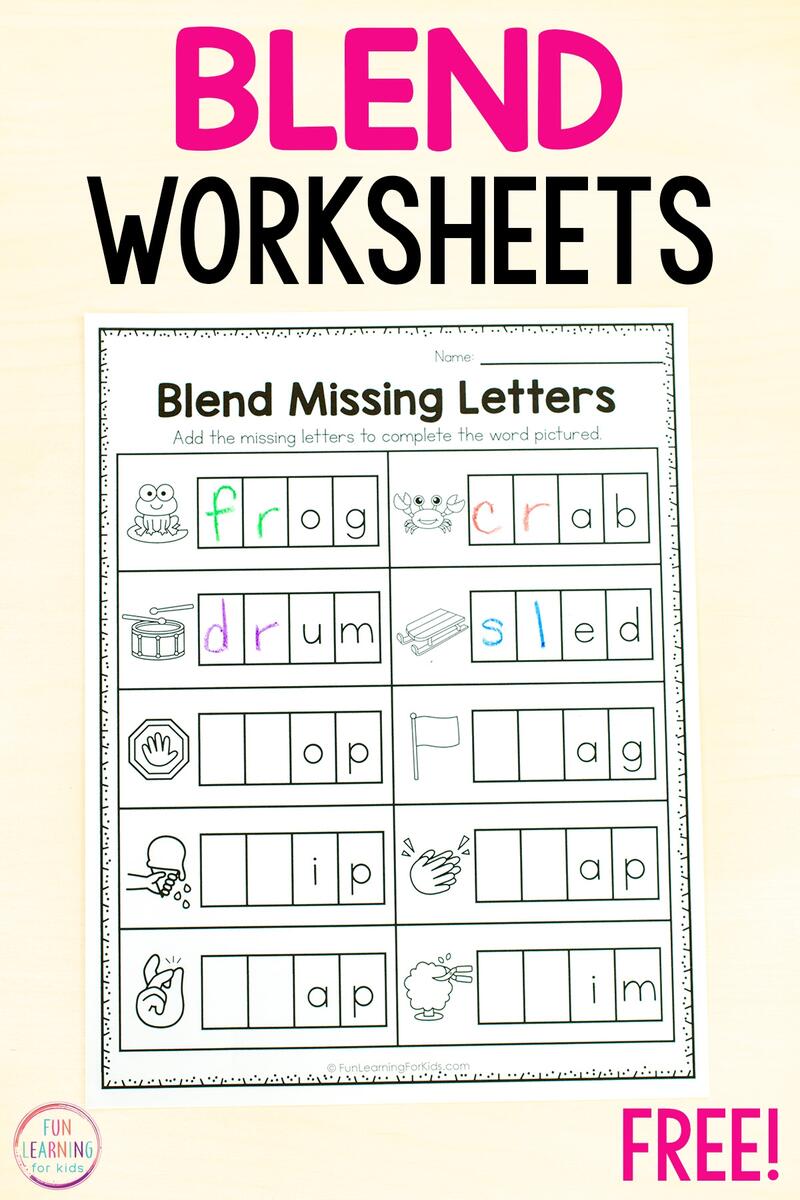 Consonant Worksheets PDF Free Printable Phonics Exercises 7ESL