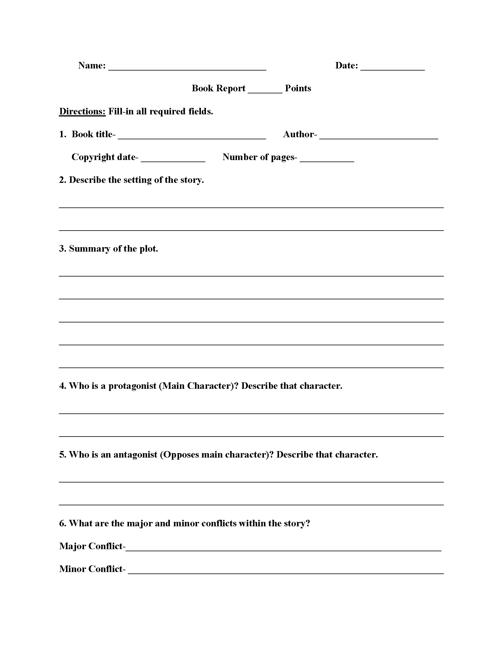 Book Report Worksheets High School Book Report Worksheets Worksheets Library