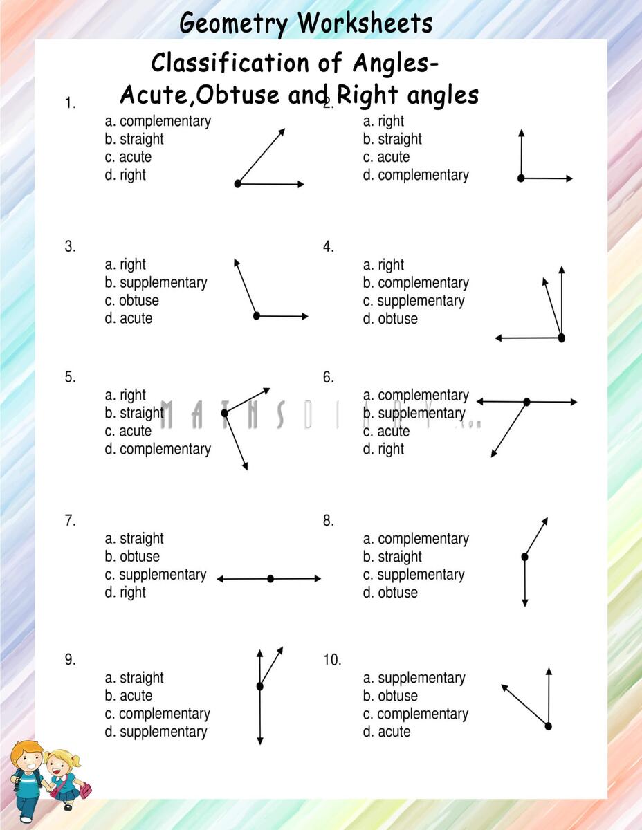 Classification Of Angles Worksheets Math Worksheets MathsDiary Worksheets Library Classification Of Angles Worksheets Math Worksheets MathsDiary Worksheets Library
