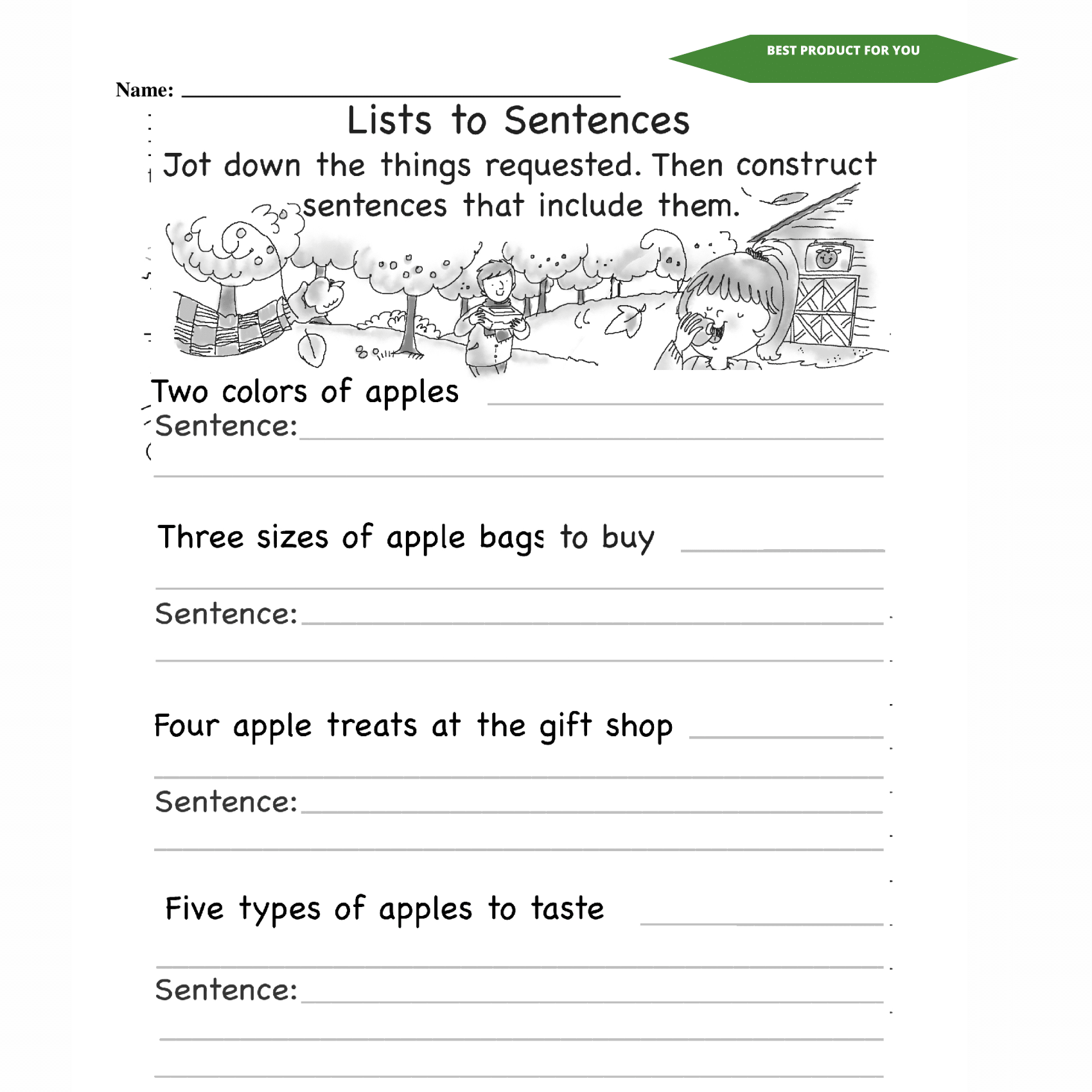 Creative Writing Worksheets For First Grade Students Made By Teachers 1st Grade English Worksheets Free Printables