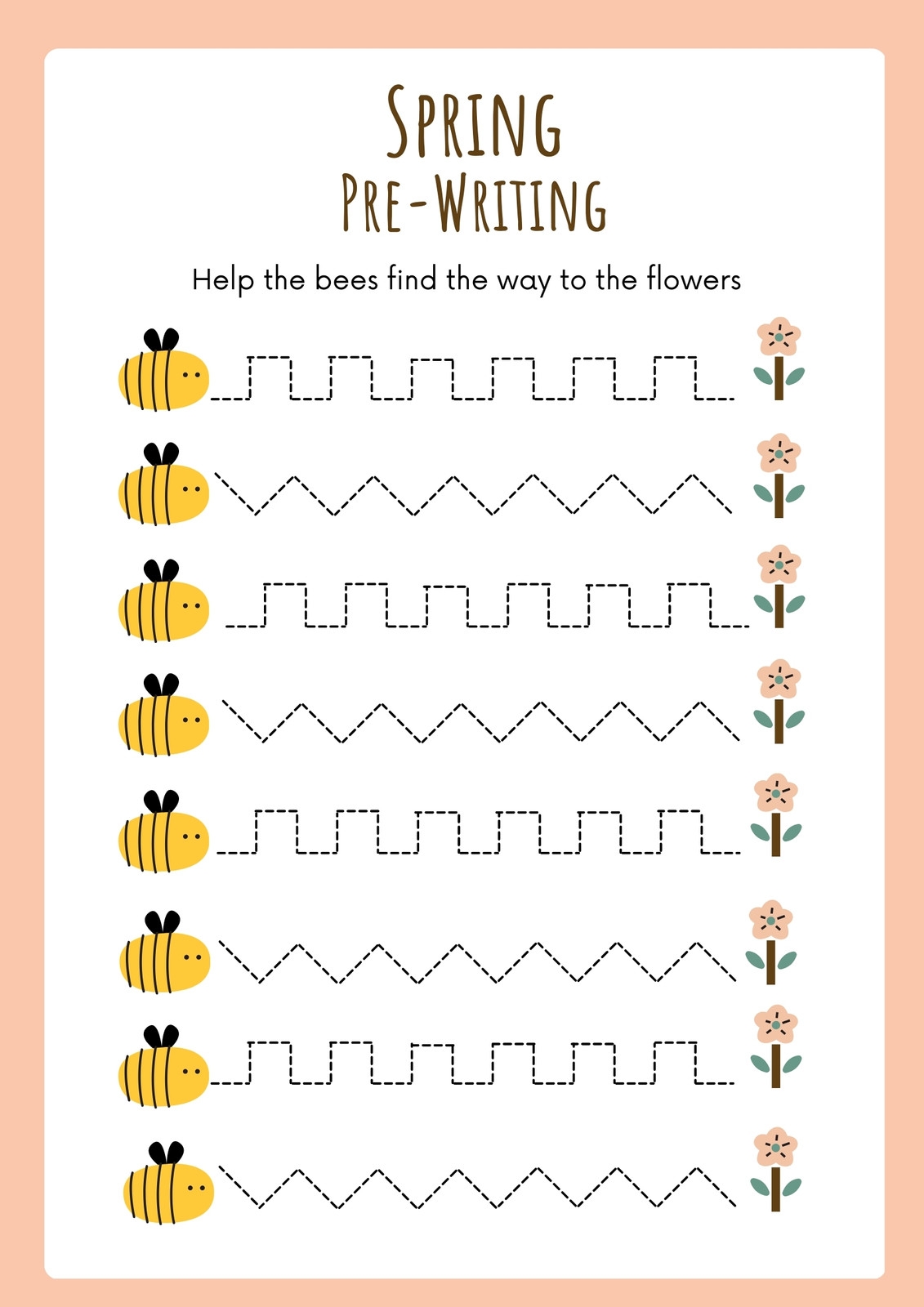 Spring Vocabulary Worksheet Free Printable Digital PDF