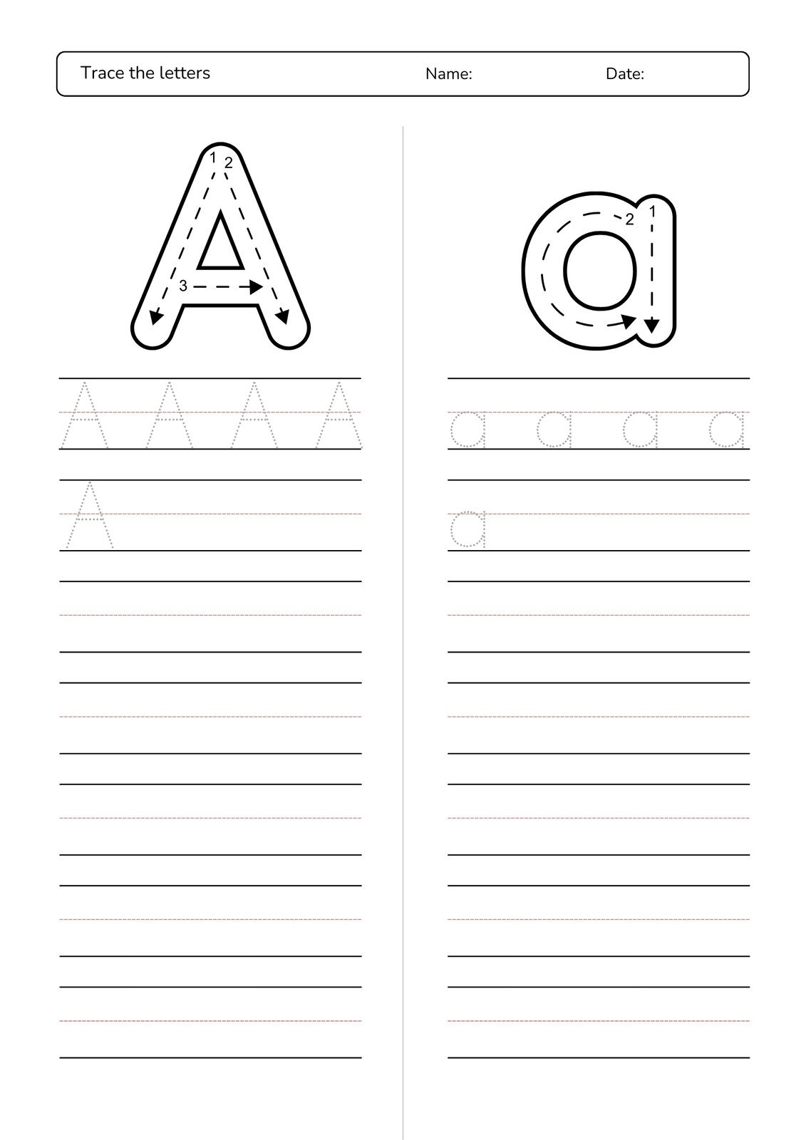 Customize 1 127 Alphabet Worksheet Templates Online Canva