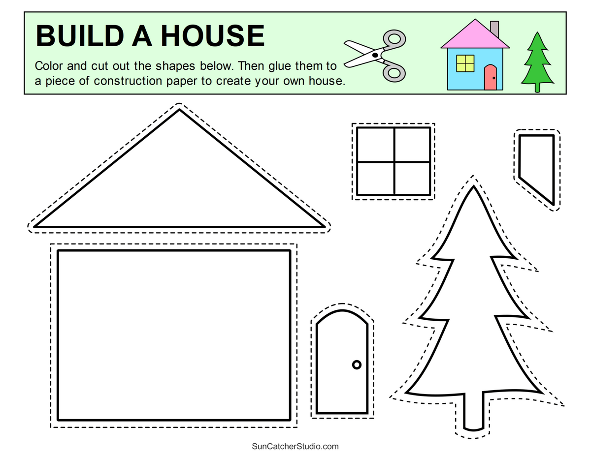 Free Preschool Cut And Paste Worksheet