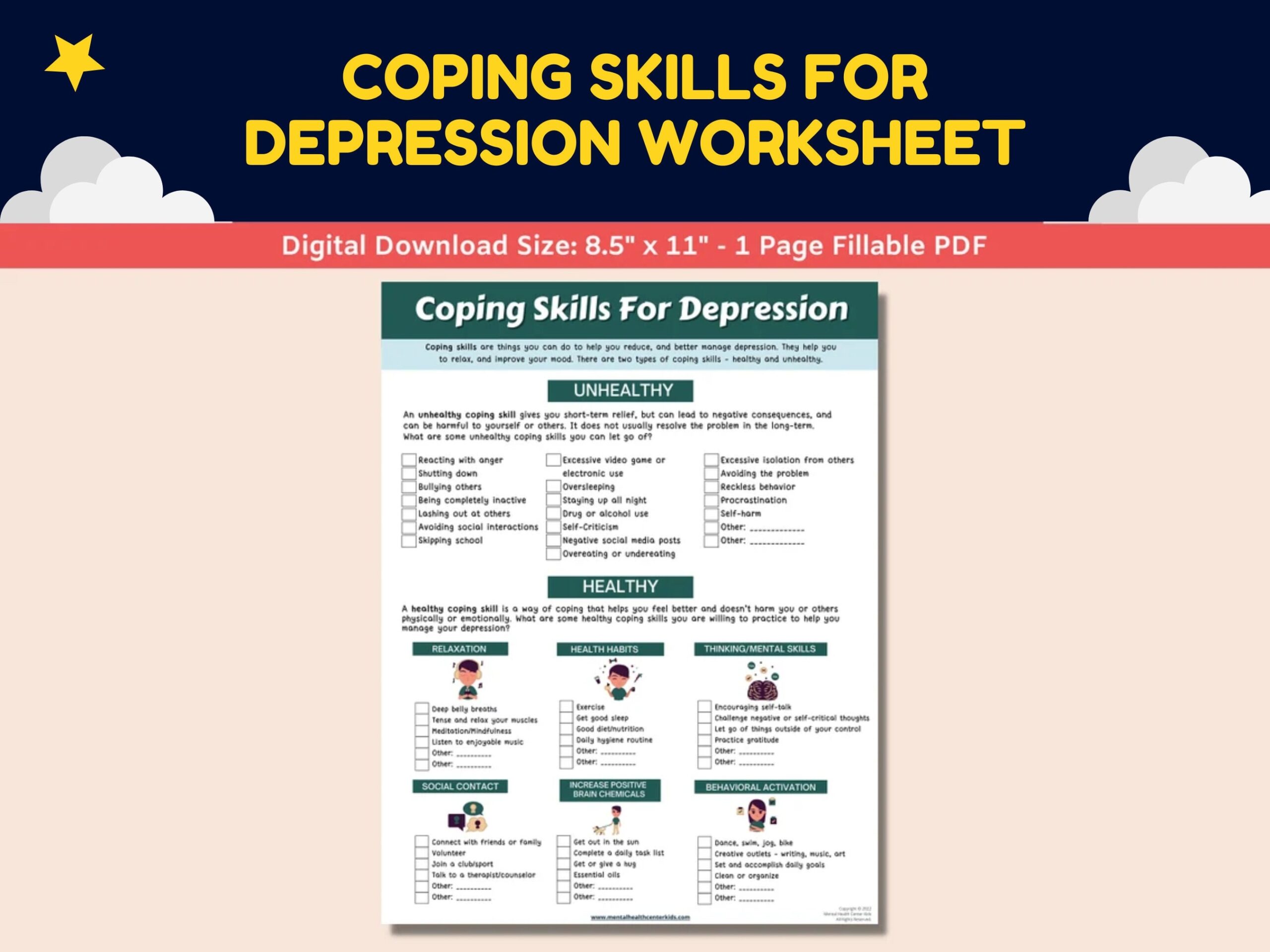 Free Depression Workbook South Denver Therapy