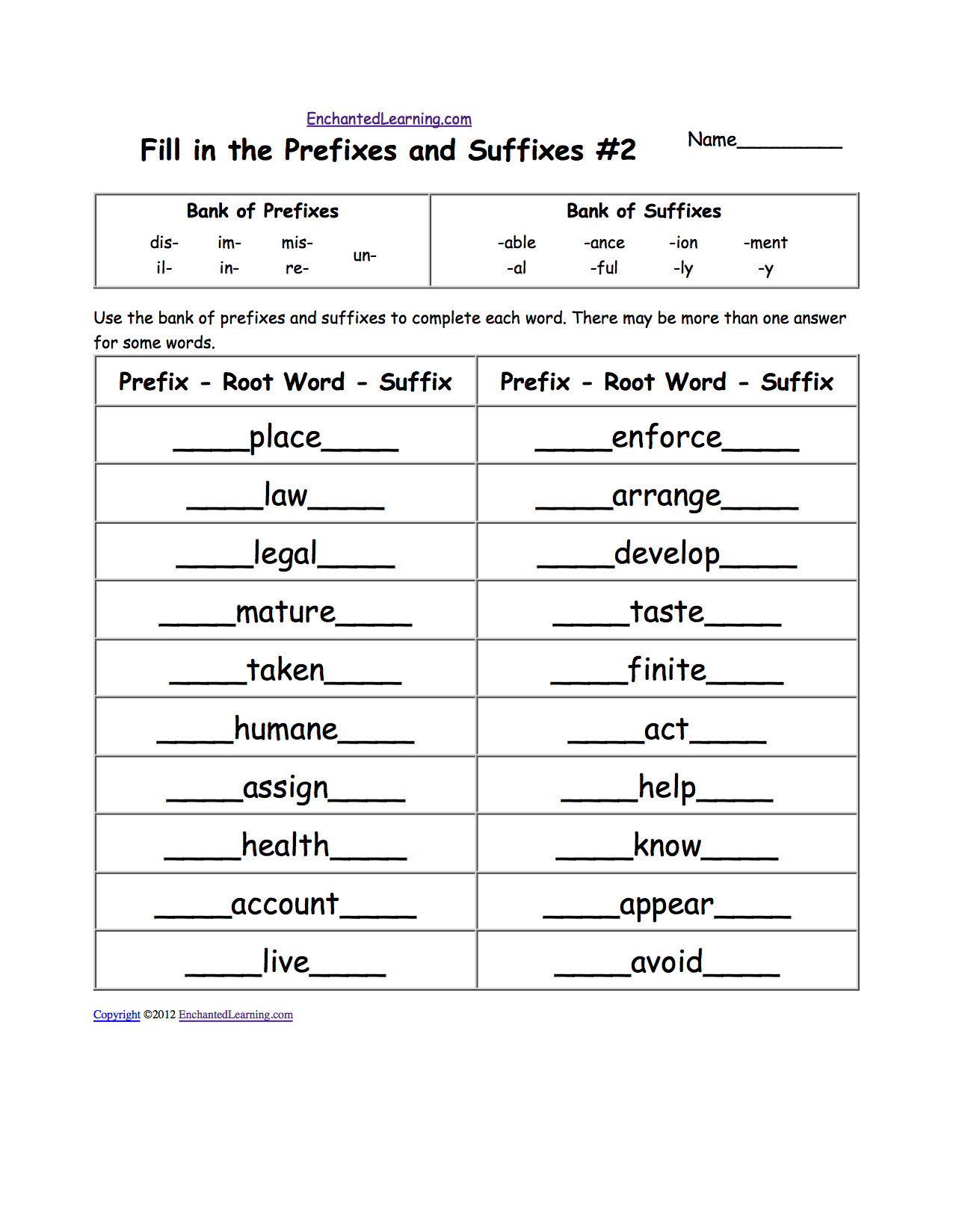 Class 5 Prefixes Suffixes Worksheet PDF Vocabulary Practice