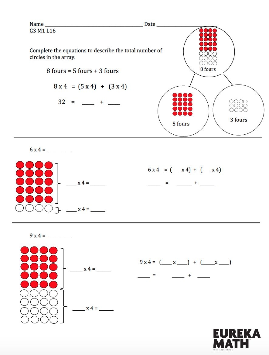 Discover 180 Grade 3 Eureka Math And Eureka Math Ideas On This Pinterest Board Math Eureka Curriculum And More Eureka Math Engage NY Extra Worksheets For 3rd Grade BUNDLE All Modules Etsy Hong Kong