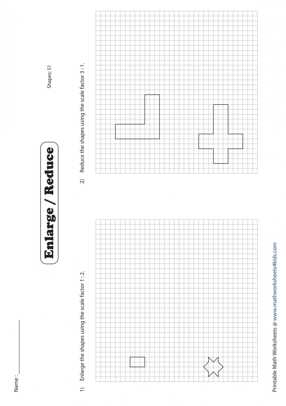 Draw 1 1 SCALE And RATIO