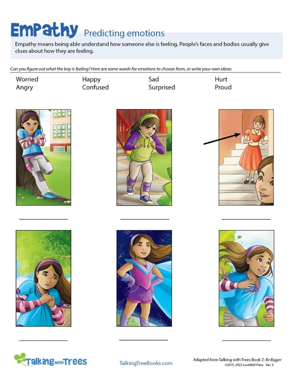 Empathy Worksheets And Teaching Resources