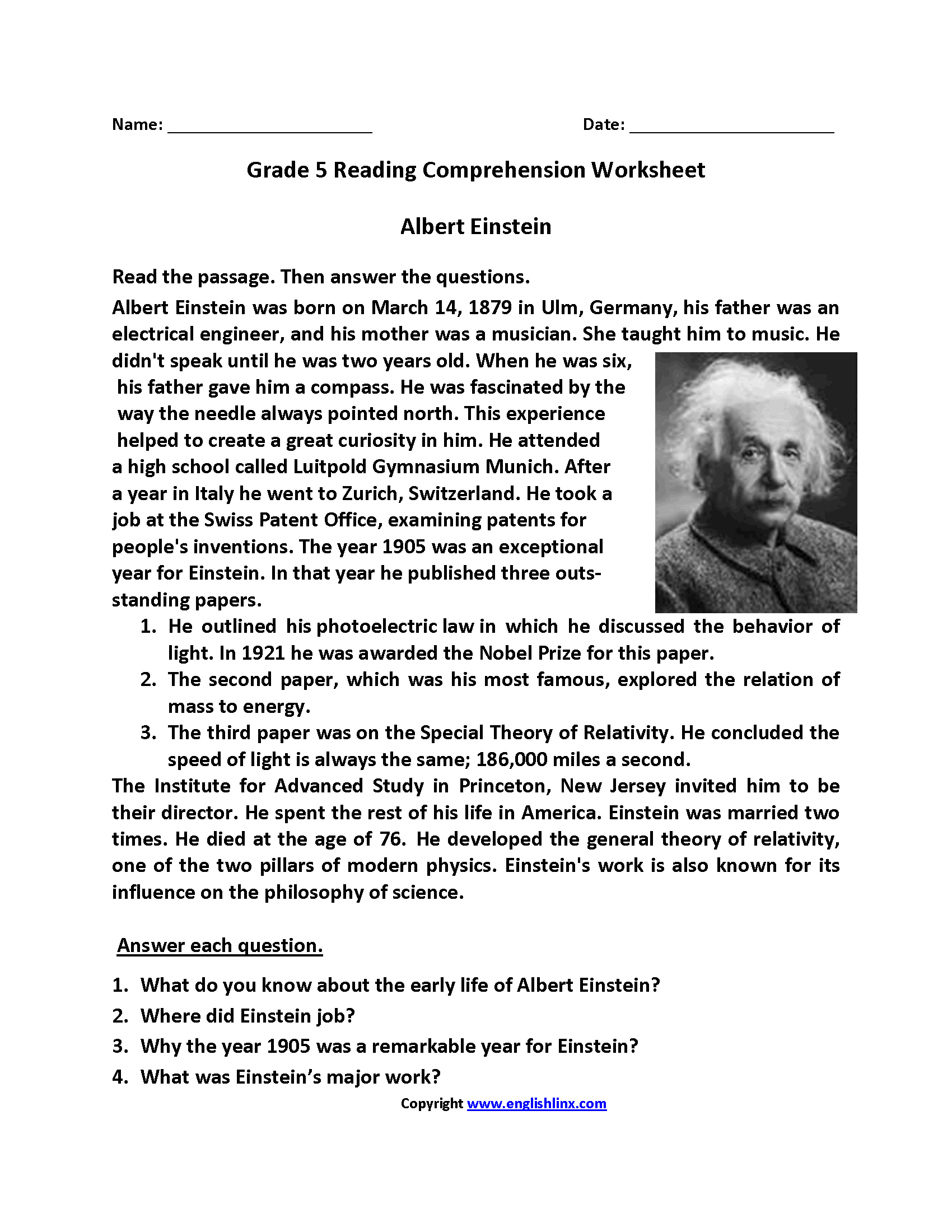 Main Idea Details 4th 5th Grade MagiCore