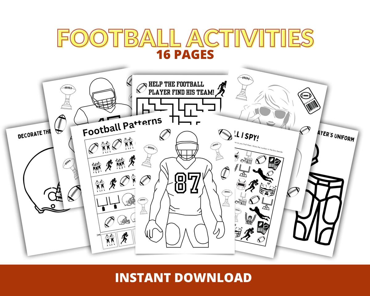 Football Printable Kids Football Activities Kids Football Big Game Printable Chiefs Coloring Eagles Coloring Etsy Football Printable Kids Football Activities Kids Football Big Game Printable Chiefs Coloring Eagles Coloring Etsy