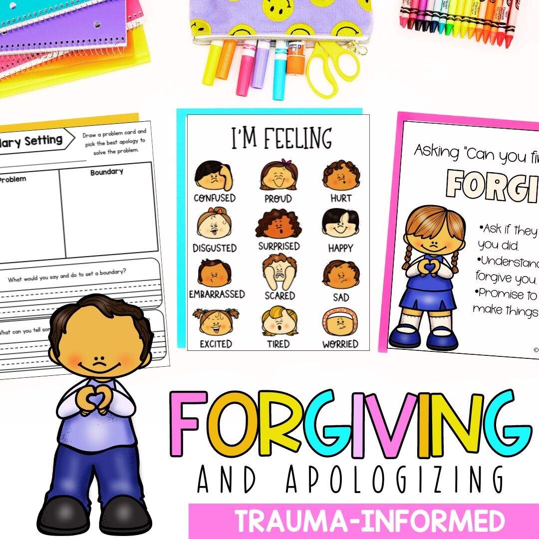 Forgiveness And How To Apologize Apology Letter Template Social Emotional Learning Character Education Morning Meeting Classful Forgiveness And How To Apologize Apology Letter Template Social Emotional Learning Character Education Morning Meeting Classful