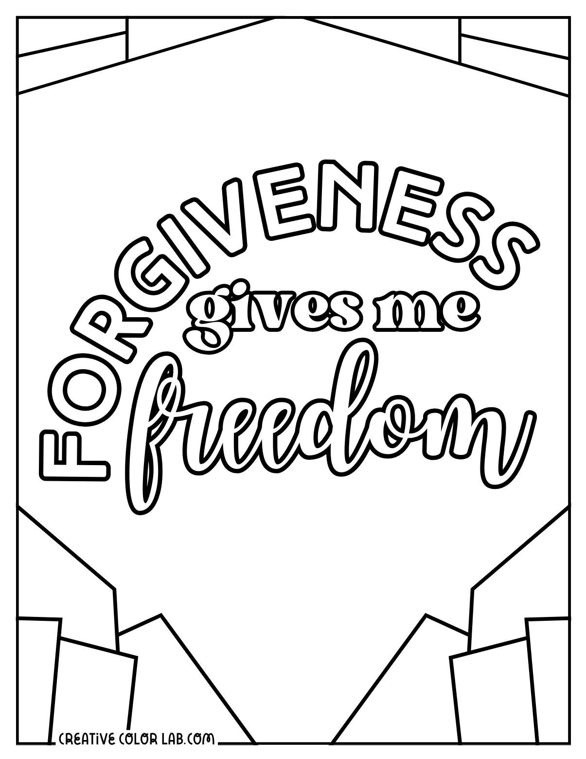 Forgiveness Coloring Pages PDFs Free Printables Forgiveness Coloring Pages PDFs Free Printables