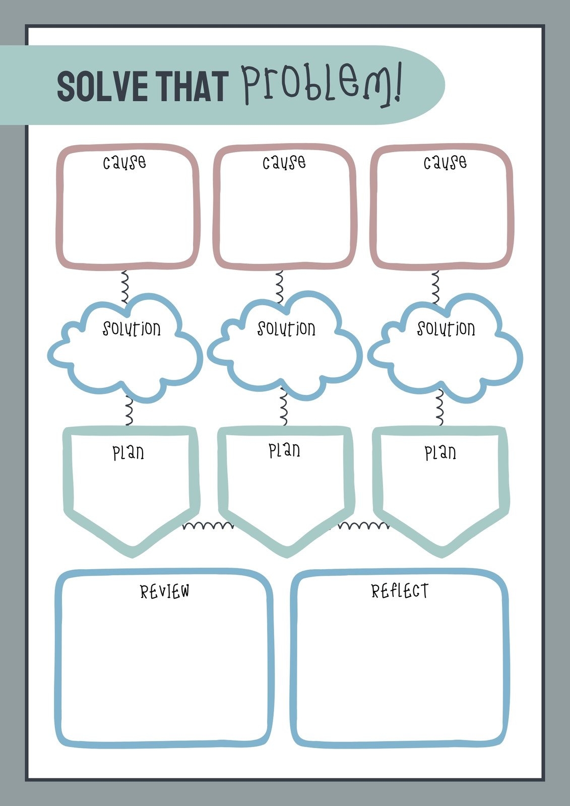 Free And Customizable Problem And Solution Templates Canva Free And Customizable Problem And Solution Templates Canva
