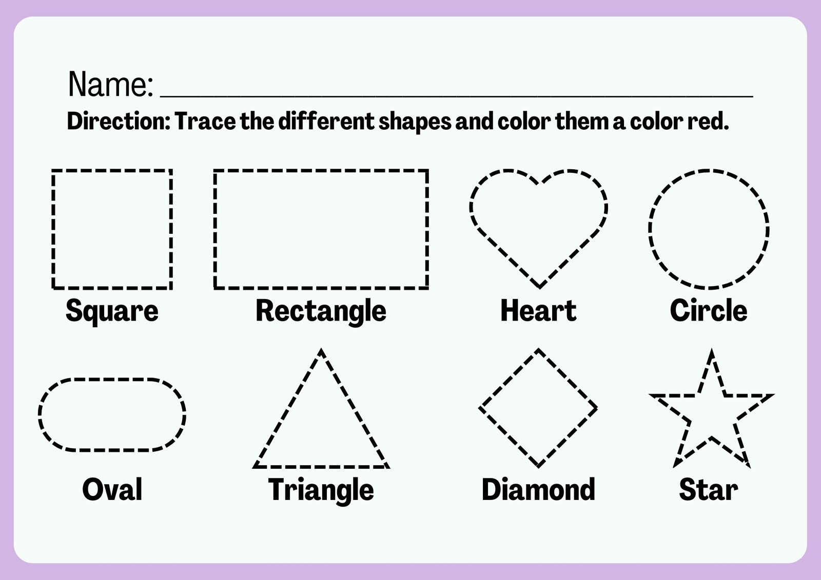 Free Custom Printable Preschool Worksheet Templates Canva Free Custom Printable Preschool Worksheet Templates Canva
