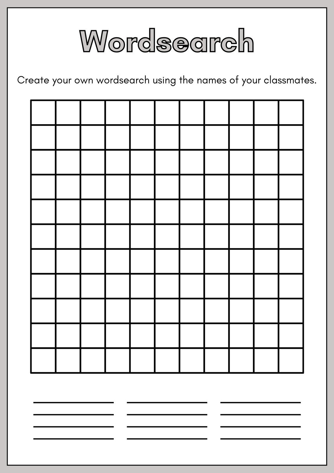 Free Custom Printable Worksheets For Teachers Canva