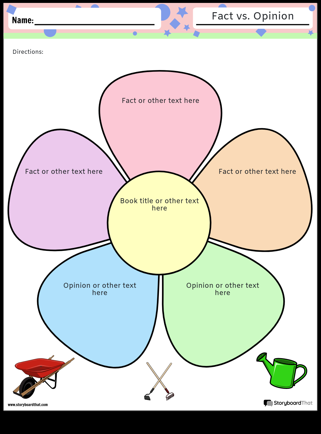 Free Fact And Opinion Worksheets Customizable Templates Worksheets Library