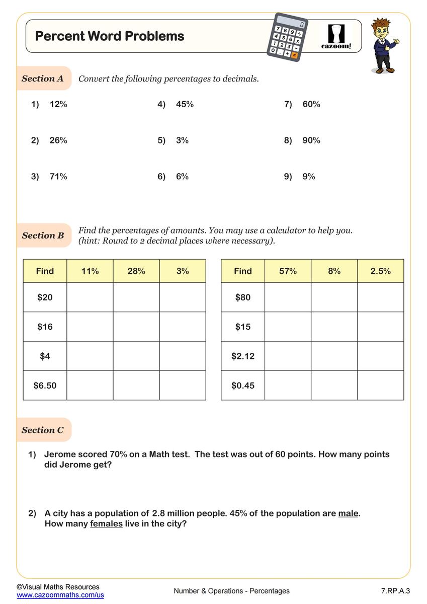 Free Ged Percent Word Problems Worksheet Download Free Ged Percent Word Problems Worksheet Png Images Free Worksheets On Clipart Library