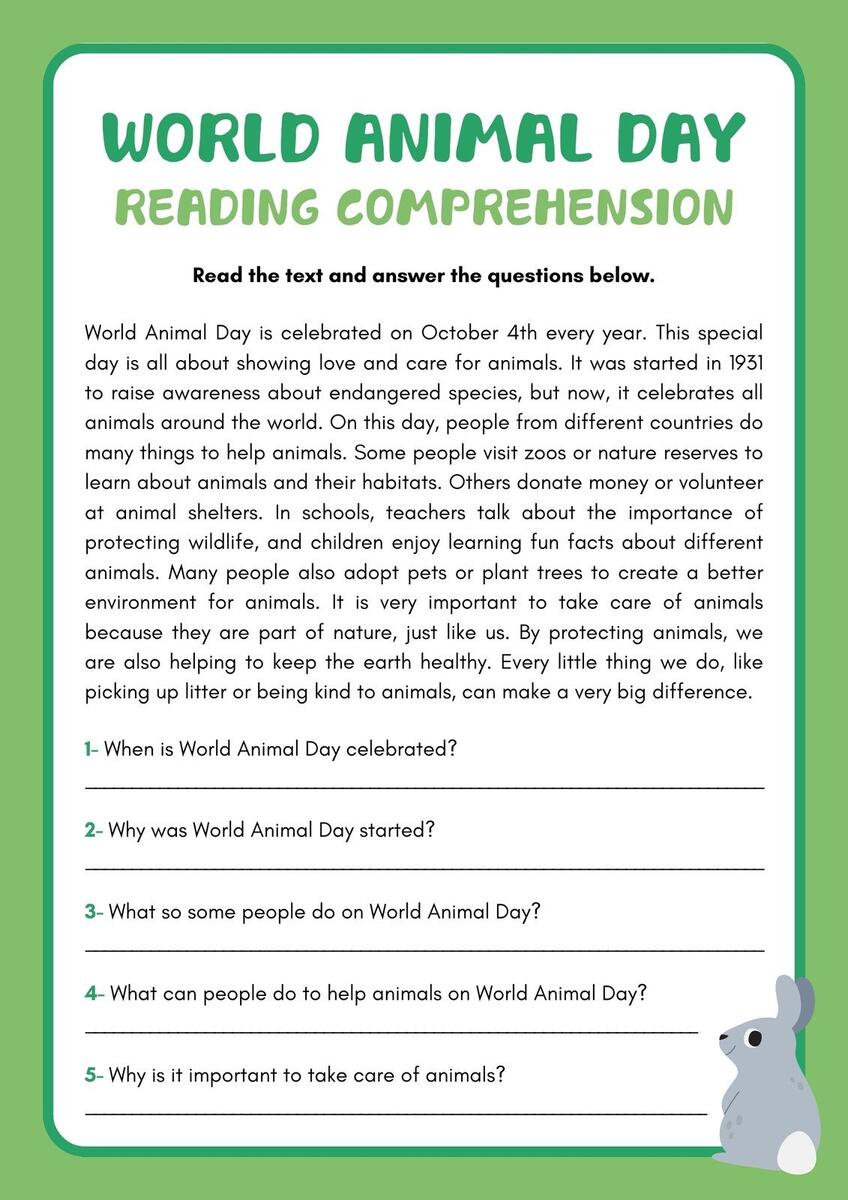 Free Printable 3rd Grade Reading Worksheet Templates Canva Level N Science Of Reading National Center On Improving Literacy 3rd Grade Reading Comprehension Workbook