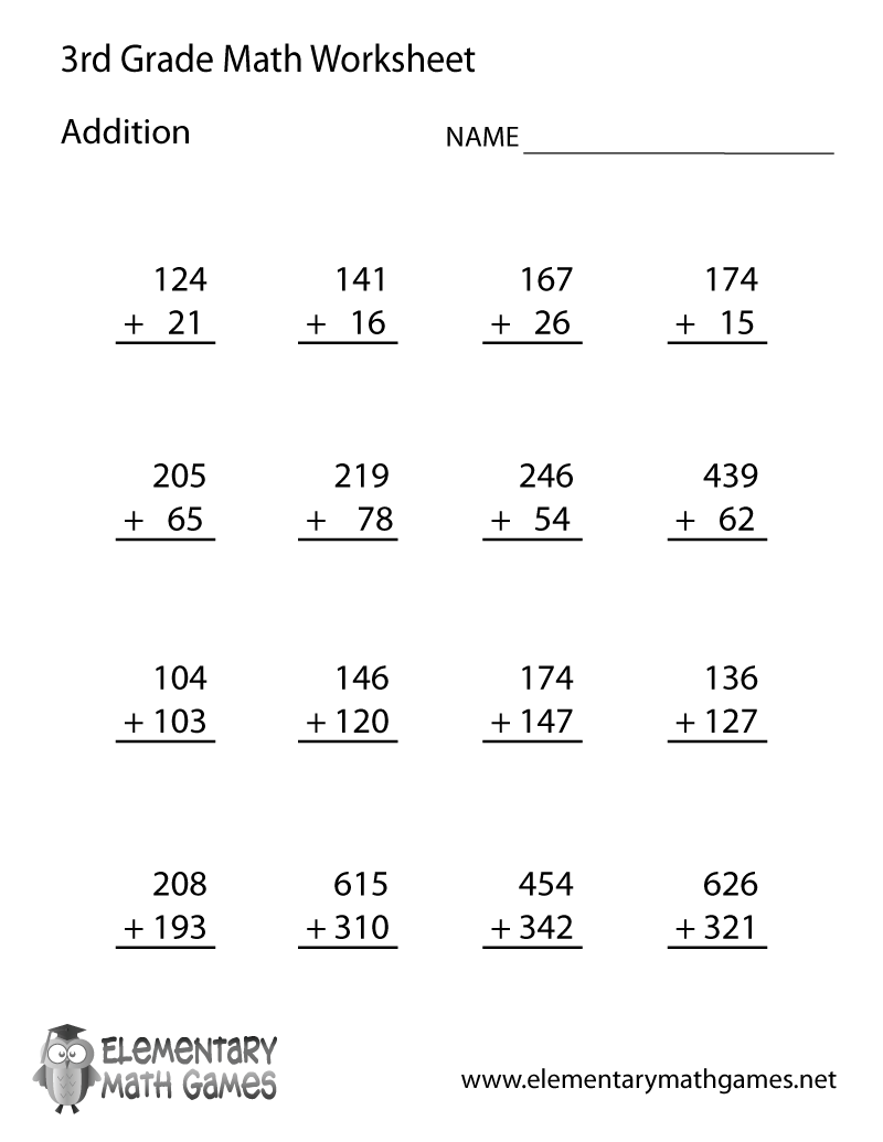 Math Worksheets Dynamically Created Math Worksheets