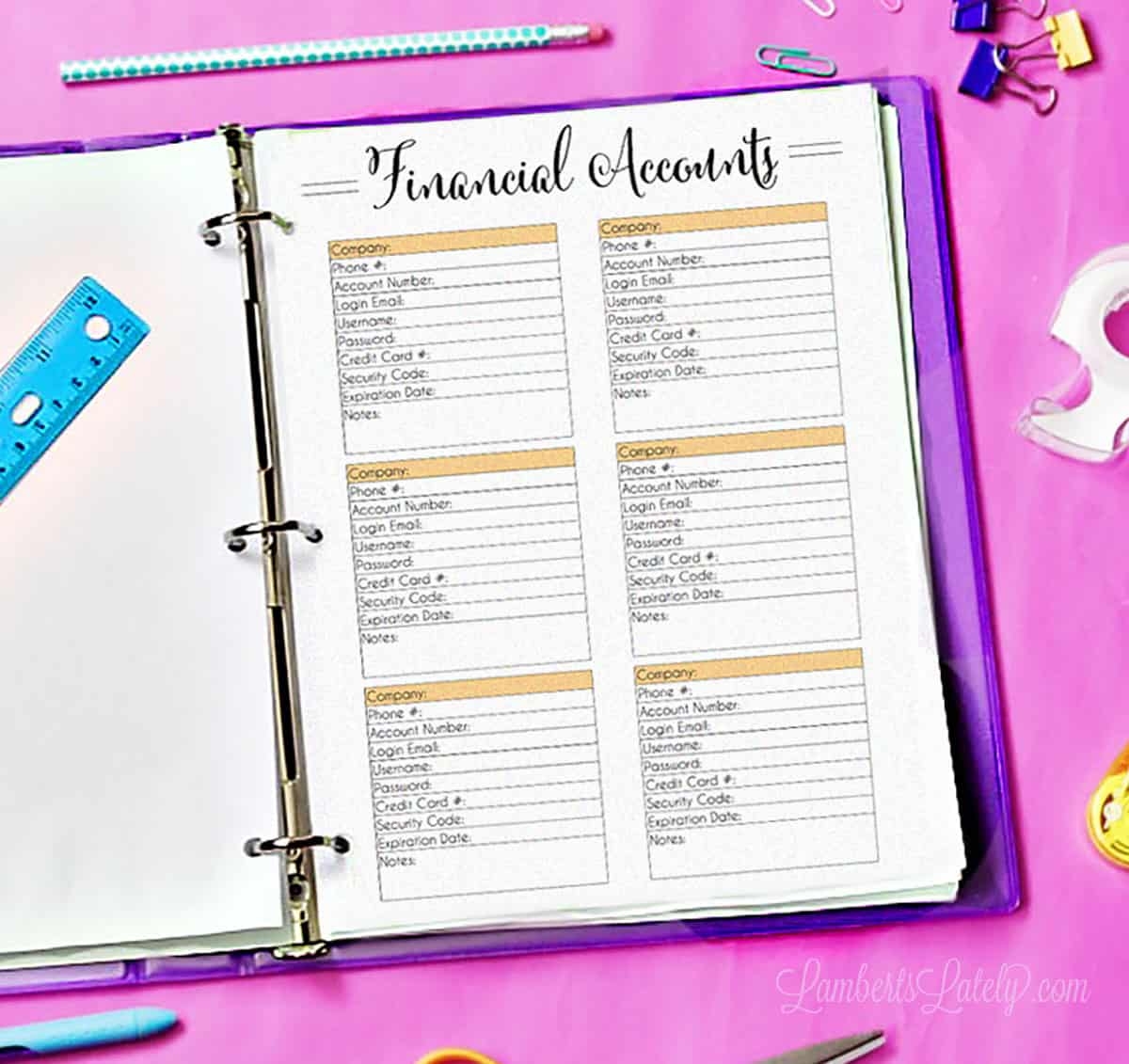 Free Printable Budget Planner Lamberts Lately Free Printable Budget Planner Lamberts Lately