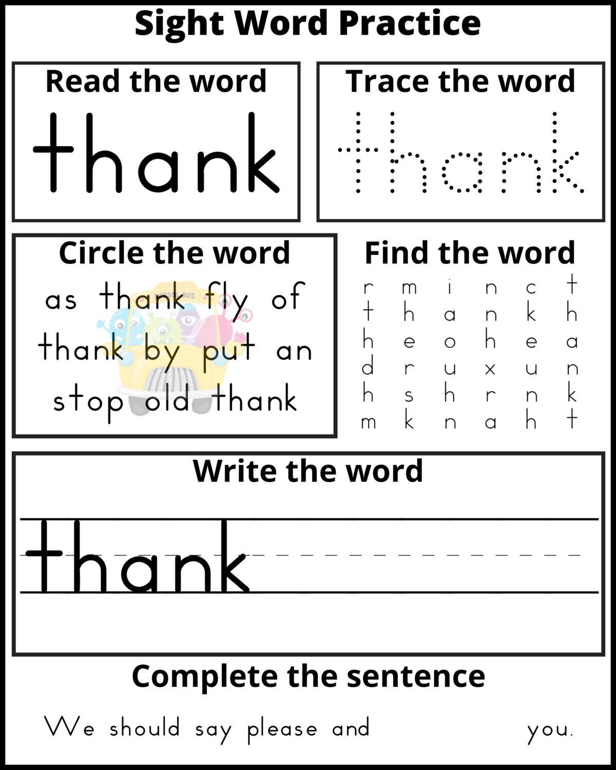 Free Printable First Grade Sight Word Practice Sheets Frugal Mom Eh First Grade Sight Words Worksheets Made By Teachers