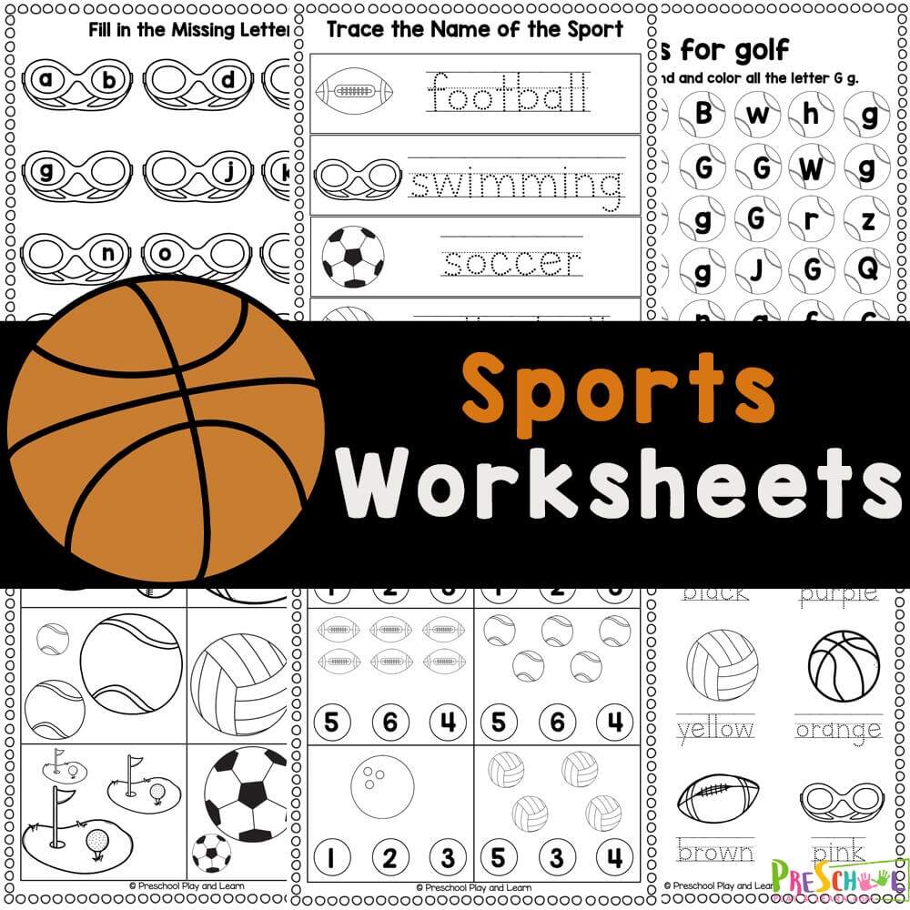 FREE Printable Sports Worksheets For Preschoolers Football Printable Kids Football Activities Kids Football Big Game Printable Chiefs Coloring Eagles Coloring Etsy