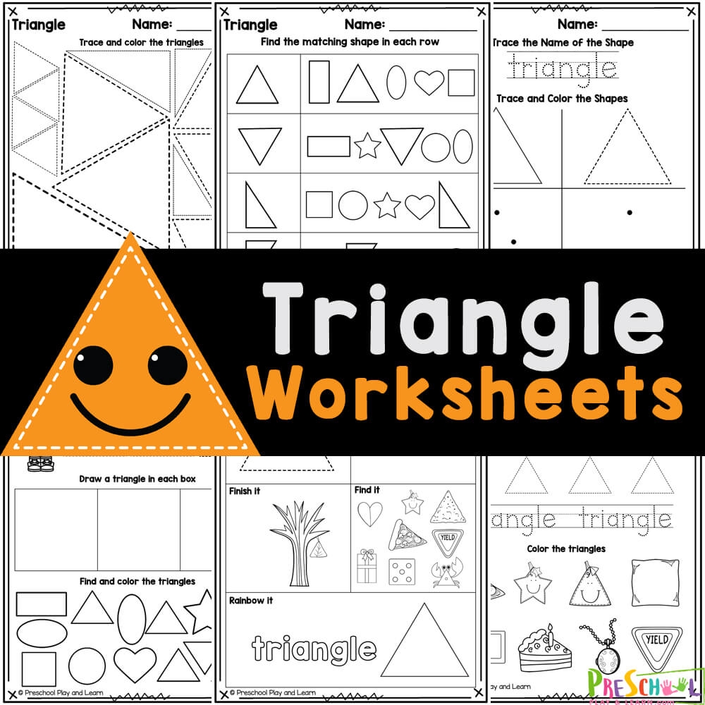 Free Printable Triangle Shape