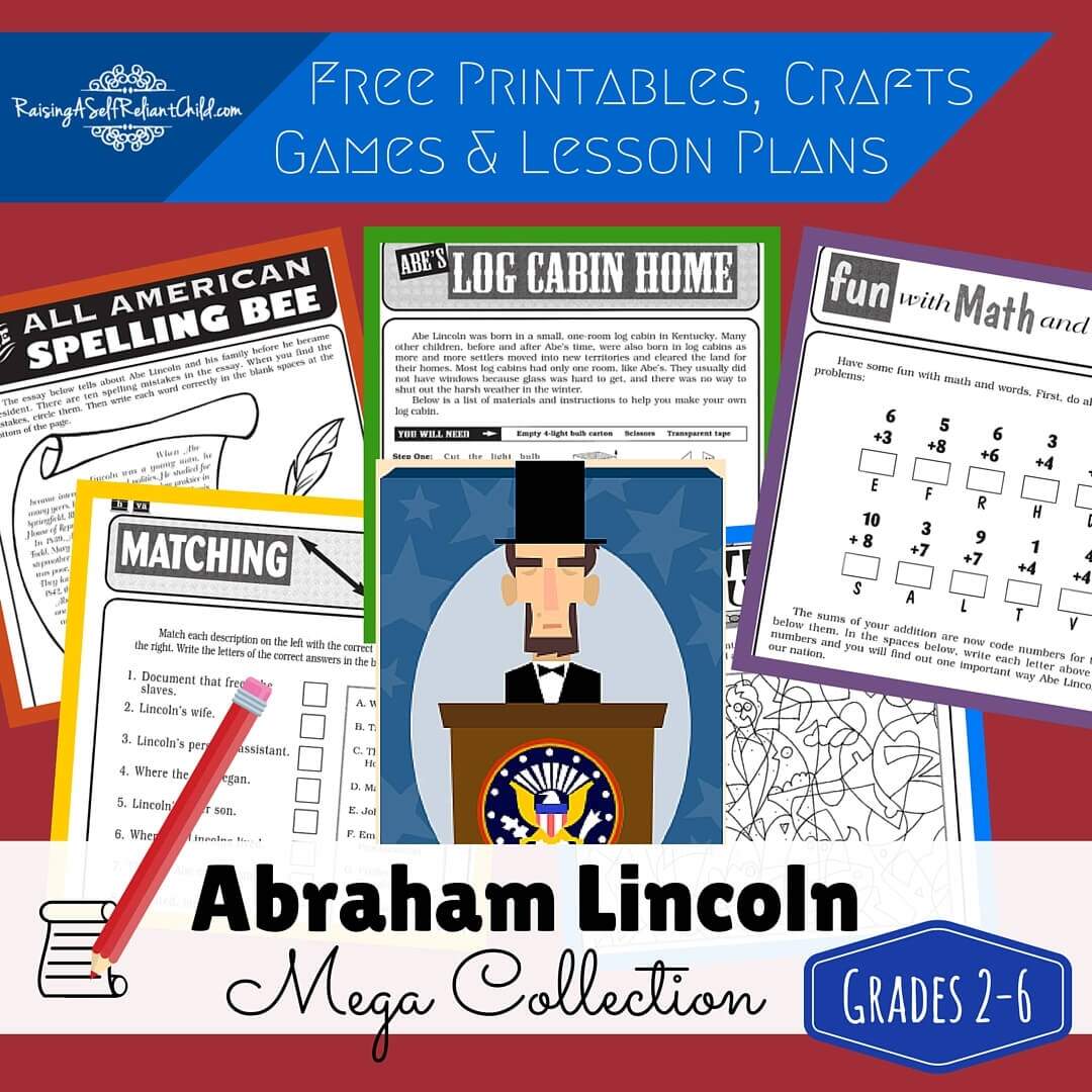 Free Printables Abraham Lincoln Homeschool History Lessons Presidents Day Directed Drawing Free Printable Simply Kinder
